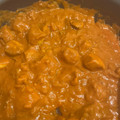 El cooksnap de Luna cuando hizo Pollo Tikka Masala y Arroz con pasas.