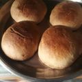 El cooksnap de Danymor cuando hizo Pan de Mujer (pan dulce).