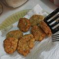 El cooksnap de Shaz Cardozo cuando hizo Nuggets de Quinoa vegetarianas.