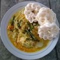 Cooksnap dari ning endang untuk resep Lontong Sayur Sederhana
