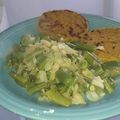 El cooksnap de Natalia Andrea cuando hizo Ensalada de habichuelas una opción diferente.
