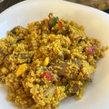 El cooksnap de Alicia Lagarto cuando hizo Cous cous con verduras y lomo.