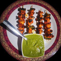 Asma Parveen's cooksnap of when they made காளான் (மஸ்ரூம்) டிக்கா (Kaalaan tikka recipe in tamil).