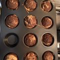 El cooksnap de Agustina Kuchen cuando hizo Muffins marmolados de avena y banana sin azúcar en licuadora (5min).