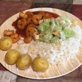 El cooksnap de Ana María Ramírez Montoya cuando hizo Camarones a la BBQ.