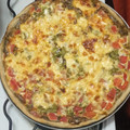 El cooksnap de Reina Godoy cuando hizo Tarta caprese 🍅.