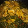 Cooksnap dari Diandra untuk resep Ayam betutu dg daun singkong