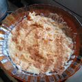 El cooksnap de Belky Montero cuando hizo Arroz con leche y merengue.