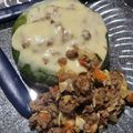 El cooksnap de Francisca Peña cuando hizo Zapallitos rellenos.