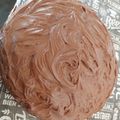 El cooksnap de Nanci Ruso cuando hizo Torta Matilda (puro chocolate).