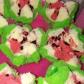 Cooksnap dari Rina Ririe untuk resep Bolu Kukus Semangka Mekrok No BP & Soda Praktis Kocok All In 1
