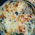 El cooksnap de Susana Barvosa cuando hizo Tarta de pollo y berenjena.