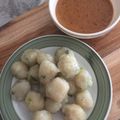 Cooksnap dari Mrs.Yulia Wilson ( Mommy's Simple Kitchen) untuk resep Cilok Bumbu Kacang
