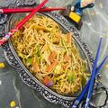 Rashi Mudgal का कुकस्नैप जब उन्होंने वेजनूडल्स(Veg nooldles recipe in Hindi) बनाया था।