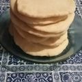 El cooksnap de Mica Fer Gomez cuando hizo Pan árabe o pan pita casero.