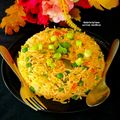Manisha Sampat का कुकस्नैप जब उन्होंने फ्राइड राइस विथ मचूंरियन (Fried Rice With Manchurian recipe in Hindi) बनाया था।