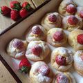 Felice's cooksnap of when they made Raspberry and cream pastries.