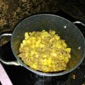 El cooksnap de Michelle Monge cuando hizo Picadillo de Papa.