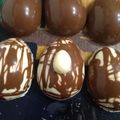 El cooksnap de Nadir Atala cuando hizo Huevos de Pascua.