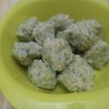 Cooksnap dari Neng Idah Blueluphers untuk resep Bakso Ayam sayur 4* MpAsi 9m+