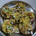 Bindi Vora Majmudar's cooksnap of when they made બાસ્કેટ પૂરી ચાટ (Basket Poori Chaat Recipe In Gujarati).