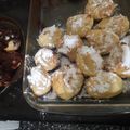 El cooksnap de Ivana Pavon cuando hizo Bombas de crema pastelera y dulce de leche.