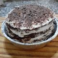El cooksnap de Guillermo y Mariel cuando hizo Bizcochuelo de chocolate para celíacos.