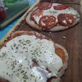 El cooksnap de Stella Maris Suarez cuando hizo Pizza de harina integral.