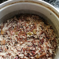 El cooksnap de Percy Bobbio cuando hizo Arroz Árabe.