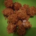 Cooksnap dari Narisdo Cici FS untuk resep Bola tahu rambutan indomie isi keju