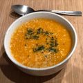 El cooksnap de Lucho Castellani cuando hizo Sopa casera de verduras.