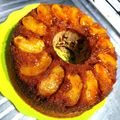 El cooksnap de Cesar cuando hizo Torta de manzana invertida.