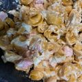 El cooksnap de Anna Chulepin cuando hizo Salsa Carusso.