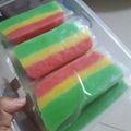 Cooksnap dari Saraswati Dian untuk resep Es Kue / Es gabus pelangi