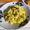 Cooksnap 0h Hana !! semasa beliau membuat Nasi goreng ikan semalam.