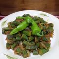 @Tehmina_Ameen's cooksnap of when they made Bhindi pyaza 😋.