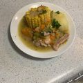El cooksnap de camila santos bustamante cuando hizo Cazuela de pollo.
