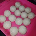 Cooksnap dari Nuriz Zaidah untuk resep Onde Onde wijen isi kacang ijo kupas,ga meletus