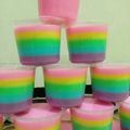 Cooksnap dari Nadi@ra Cake untuk resep Rainbow pudding