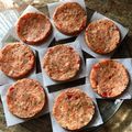 El cooksnap de Paquila74 cuando hizo Hamburguesa caseras de pollo_ pavo con verduras 🍔.