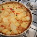 El cooksnap de Monica Dieguez cuando hizo Tortilla de papas al horno.