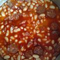 El cooksnap de Juan Antonio Galian Liarte cuando hizo Alubias con chorizo y jamón.