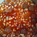 El cooksnap de Juan Antonio Galian Liarte cuando hizo Alubias con chorizo y jamón.