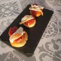 El cooksnap de Alba García Ocón cuando hizo Canapés navideños de ibérico y huevo de codorniz.