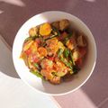 Cooksnap dari Fauziah Firdausi untuk resep Tumis bakso ikan tahu pedas manis non msg