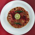 Richa Vardhan's cooksnap of when they made Beetroot Potato Paratha.