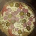 El cooksnap de Adriana Furriol cuando hizo Pizza de avena a la sartén.