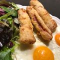 El cooksnap de Dos Rombos en la Cocina cuando hizo Rollitos de jamón York y queso en freidora sin aceite.
