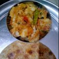Mohini sharma का कुकस्नैप जब उन्होंने आलू टमाटर की सूखी सब्जी (aloo tamatar ki sukhi sabzi recipe in Hindi) बनाया था।