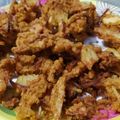vandana का कुकस्नैप जब उन्होंने प्याज़ के पकोड़े (pyaz ke pakode recipe in Hindi) बनाया था।